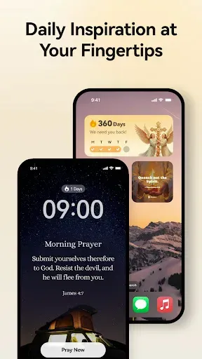 Скриншот 2 — Blessed - Bible Verse & Prayer