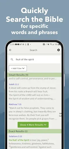 Скриншот 8 — Amplified Classic Bible App