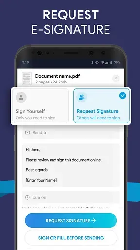 Скриншот 3 — Fill and Sign Easy PDF Editor