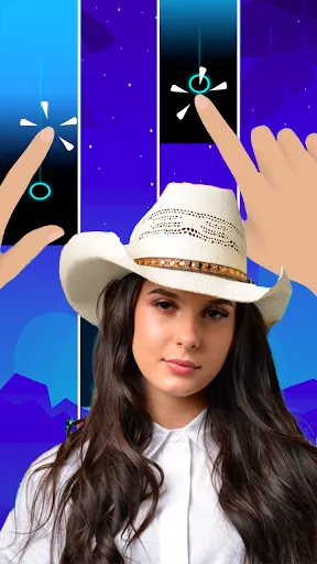 Скриншот 1 — Ana Castela Piano Tiles Música