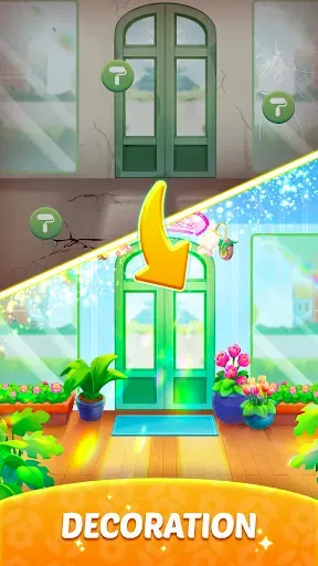 Скриншот 4 — Petalia: Flower Merge Game