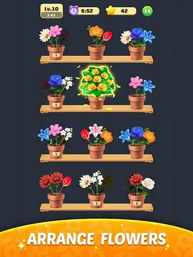 Скриншот 6 — Petalia: Flower Merge Game