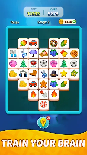 Скриншот 3 — Tile Slide Pair: Mahjong Match