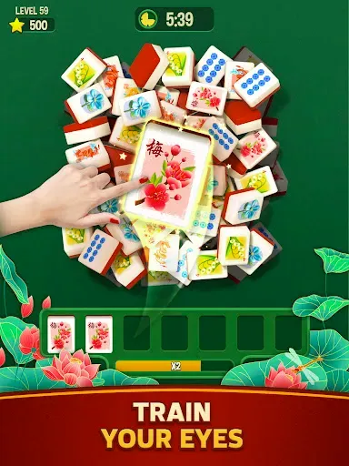 Скриншот 8 — Mahjong Triple 3D - Tile Match