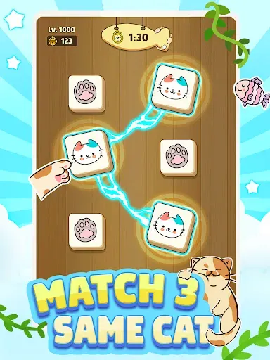 Скриншот 7 — Cat Tile World: Purrfect Match