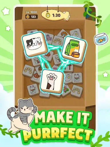 Скриншот 8 — Cat Tile World: Purrfect Match
