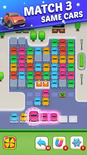 Скриншот 1 — Triple Car Jam 3D: Car parking