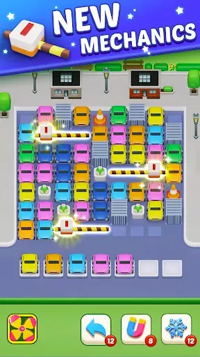 Скриншот 2 — Triple Car Jam 3D: Car parking