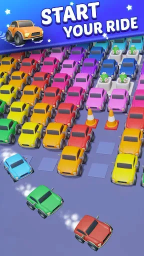 Скриншот 5 — Triple Car Jam 3D: Car parking