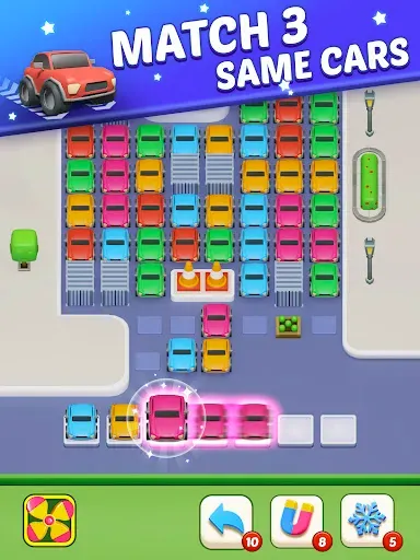 Скриншот 7 — Triple Car Jam 3D: Car parking