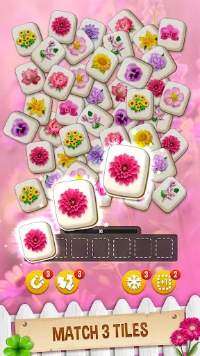 Скриншот 2 — Flower Match: Blossom Tile