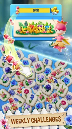 Скриншот 3 — Flower Match: Blossom Tile