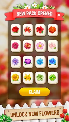 Скриншот 4 — Flower Match: Blossom Tile