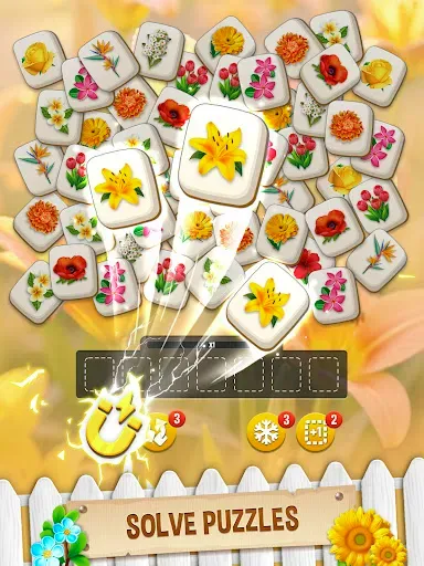 Скриншот 6 — Flower Match: Blossom Tile