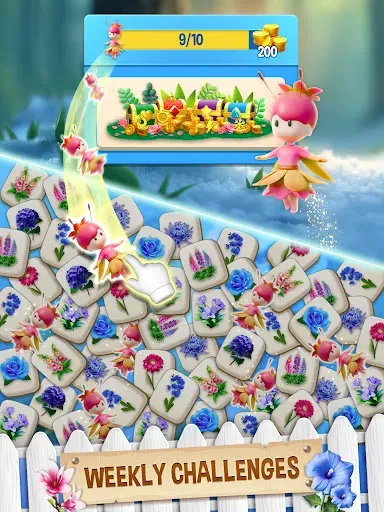 Скриншот 8 — Flower Match: Blossom Tile