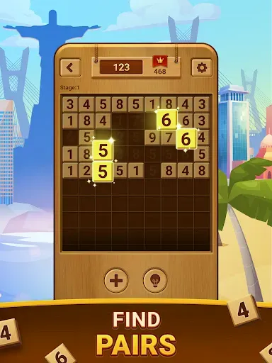 Скриншот 7 — Numscapes: Number Match Game