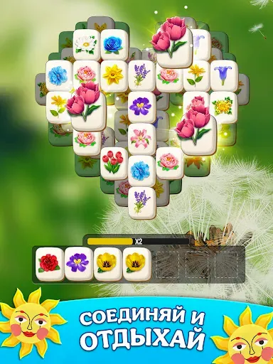 Скриншот 7 — Zen Blossom: Flower Tile Match