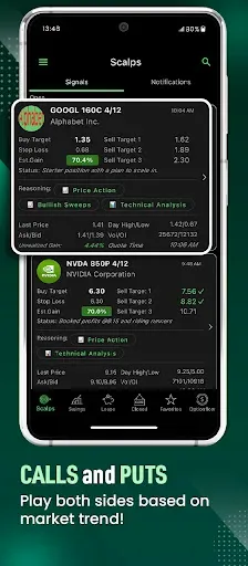 Скриншот 4 — Option Signals -Picker Alerter