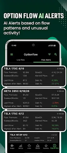 Скриншот 6 — Option Signals -Picker Alerter