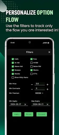 Скриншот 8 — Option Signals -Picker Alerter