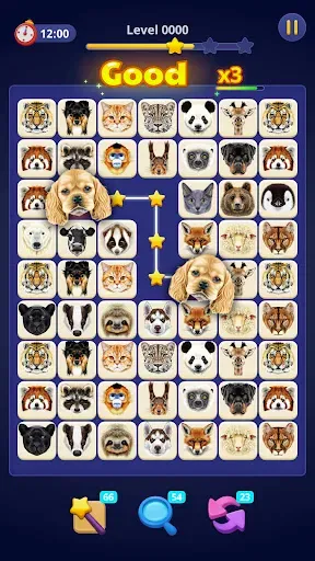 Скриншот 1 — Animal Onet- Tile Connect