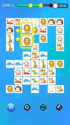Скриншот 4 — Kids Animal Onet: Onet Puzzle