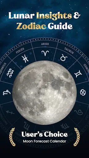 Скриншот 2 — Moon Forecast Calendar: Zodiac