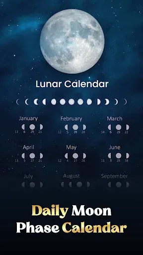 Скриншот 4 — Moon Forecast Calendar: Zodiac