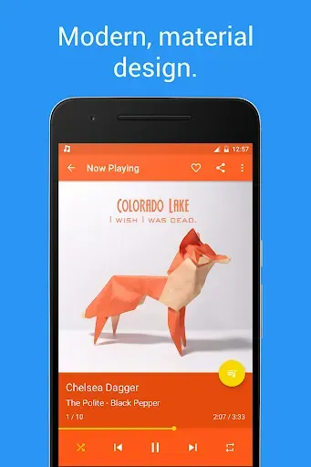 Скриншот 2 — Shuttle Music Player (Legacy)