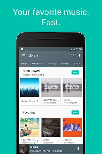 Скриншот 3 — Shuttle Music Player (Legacy)
