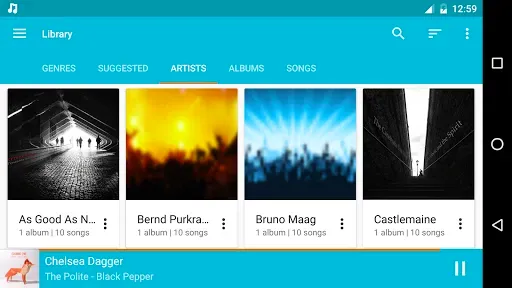 Скриншот 6 — Shuttle Music Player (Legacy)