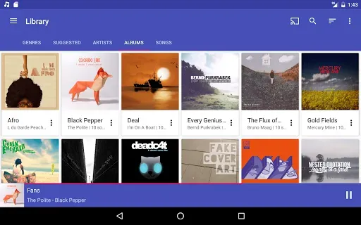 Скриншот 7 — Shuttle Music Player (Legacy)
