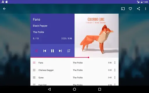 Скриншот 8 — Shuttle Music Player (Legacy)