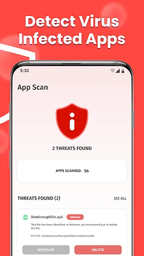 Скриншот 4 — Antivirus: Virus Cleaner, Junk