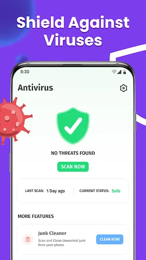 Скриншот 6 — Antivirus: Virus Cleaner, Junk