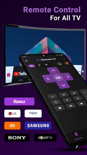 Скриншот 1 — Universal TV Remote for All TV