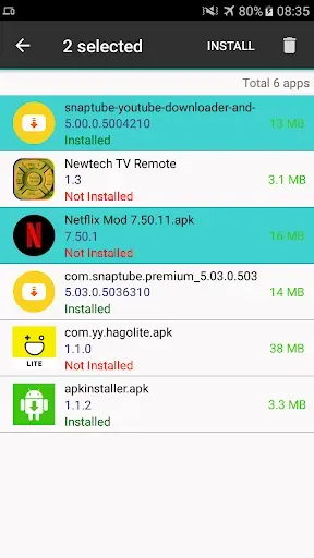 Скриншот 4 — APK Installer