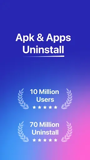 Скриншот 1 — Uninstall Apps & Apk
