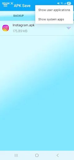 Скриншот 6 — Apk Save