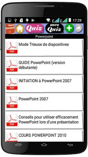 Скриншот 2 — Cours de powerpoint