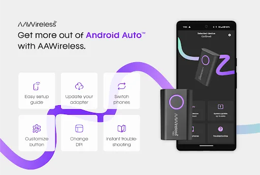 Скриншот 8 — AAWireless for Android Auto™