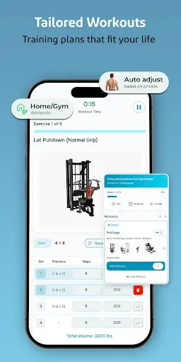 Скриншот 3 — Calorii: All in One Fitness