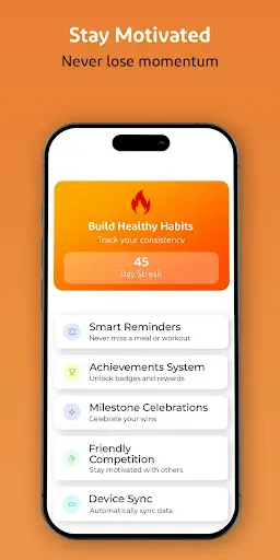Скриншот 7 — Calorii: All in One Fitness