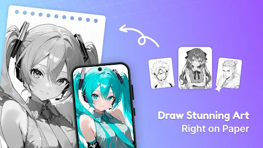 Скриншот 1 — AR Easy Trace - Draw & Sketch