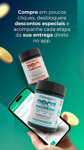 Скриншот 2 — Always Fit: Vitaminas e Saúde