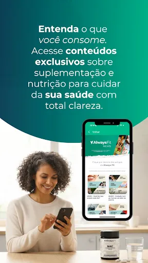 Скриншот 5 — Always Fit: Vitaminas e Saúde