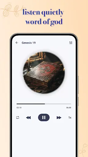 Скриншот 4 — Bible Study: KJV, Audio & AI