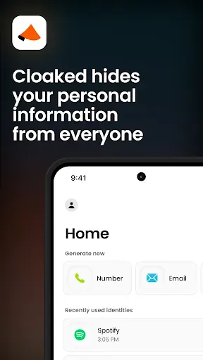 Скриншот 1 — Cloaked: Protect your privacy
