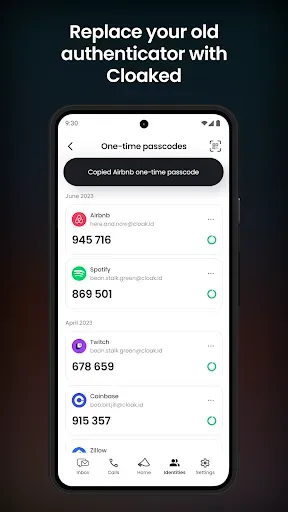 Скриншот 4 — Cloaked: Protect your privacy