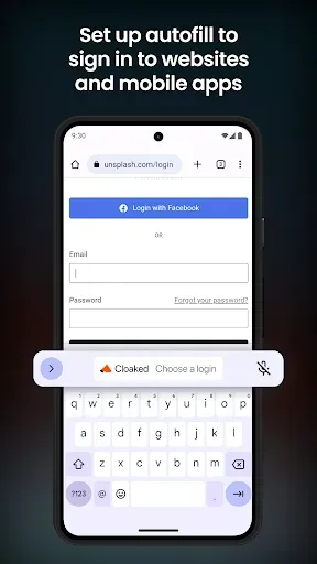 Скриншот 7 — Cloaked: Protect your privacy